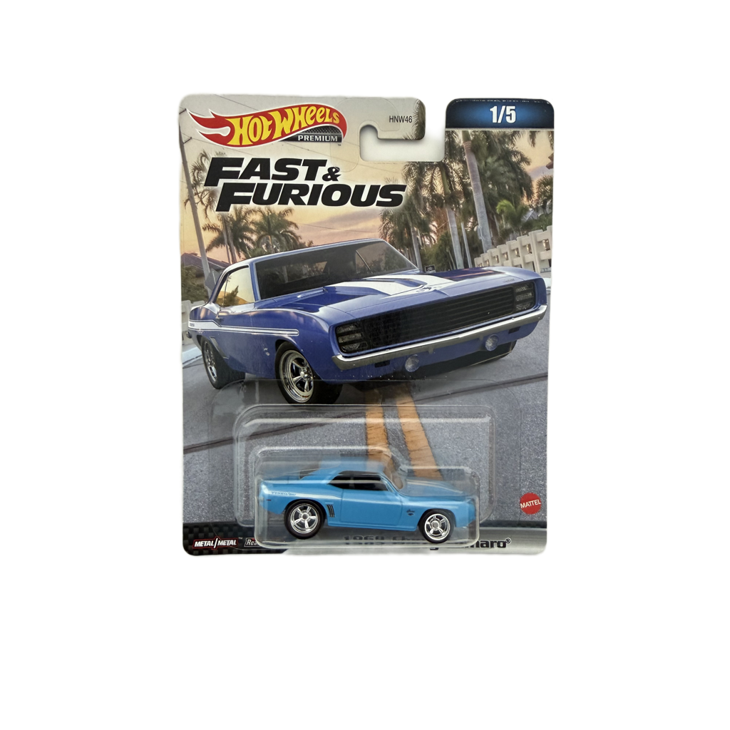 Hot Wheels Premium Fast & Furious 1969 Chevy Camaro