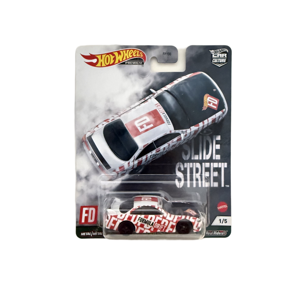 Hot Wheels Premium Car Culture Slide Street Nissan Silvia (S14)