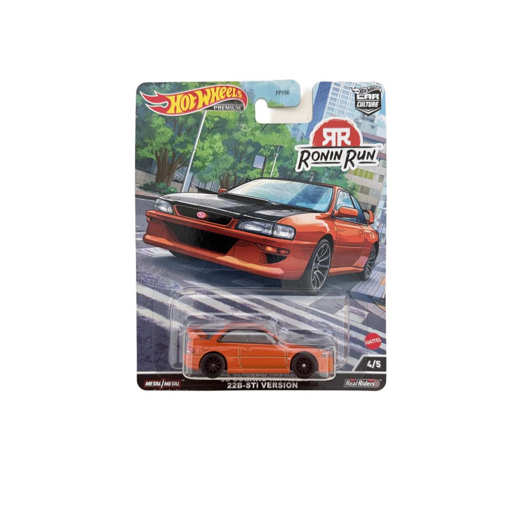 Hot Wheels Premium Ronin Run '98 Subaru Impreza 22B-STi Version