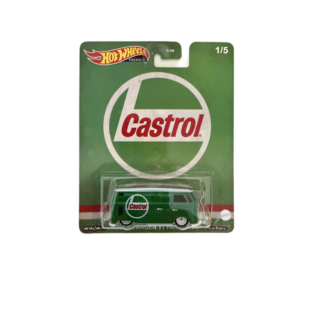 Hot Wheels Premium Castrol T1 Panel Bus