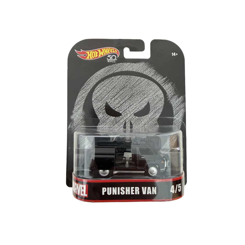 Hot Wheels Premium 50th Anniversary Punisher Van