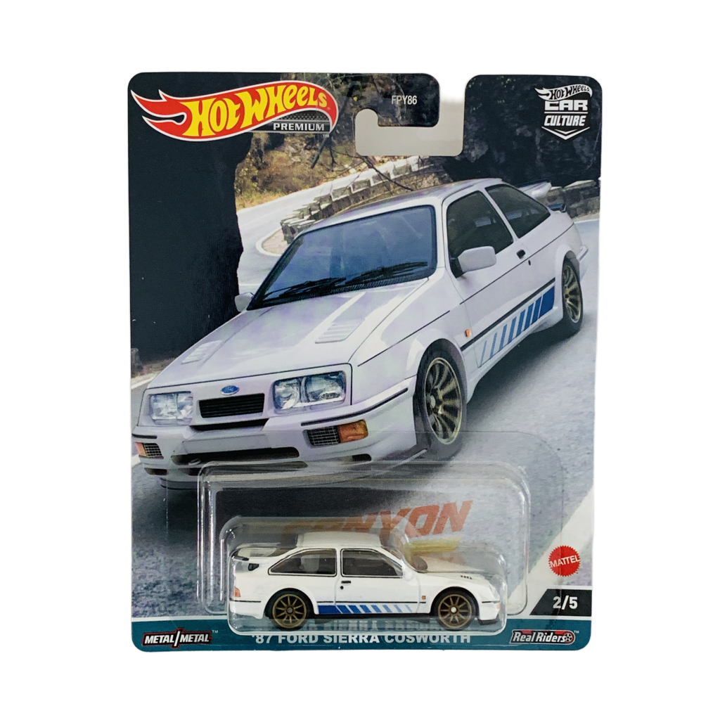 Hot Wheels Premium Canyon Warriors '87 Ford Sierra Cosworth