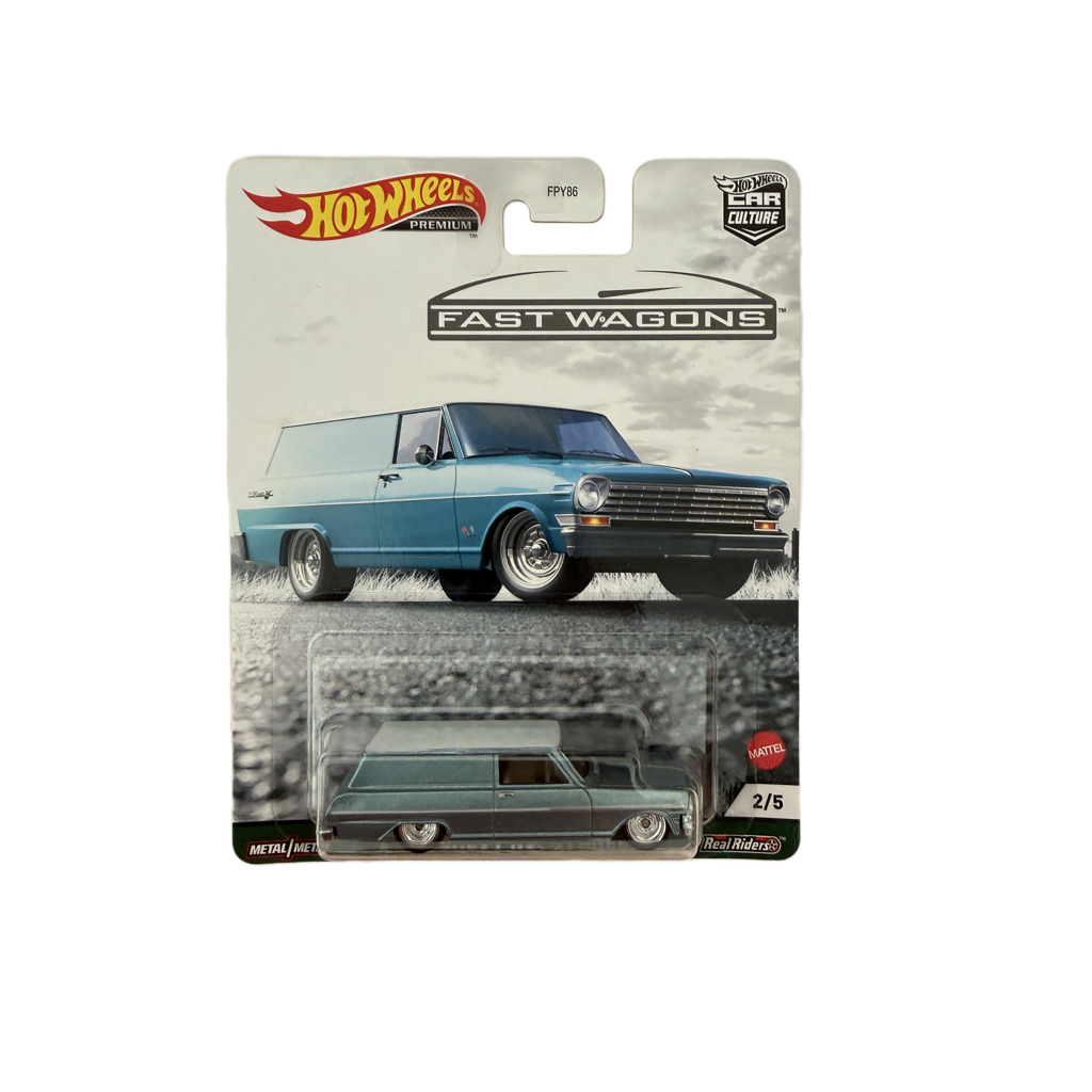 Hot Wheels Premium Fast Wagons '64 Chevy Nova Panel