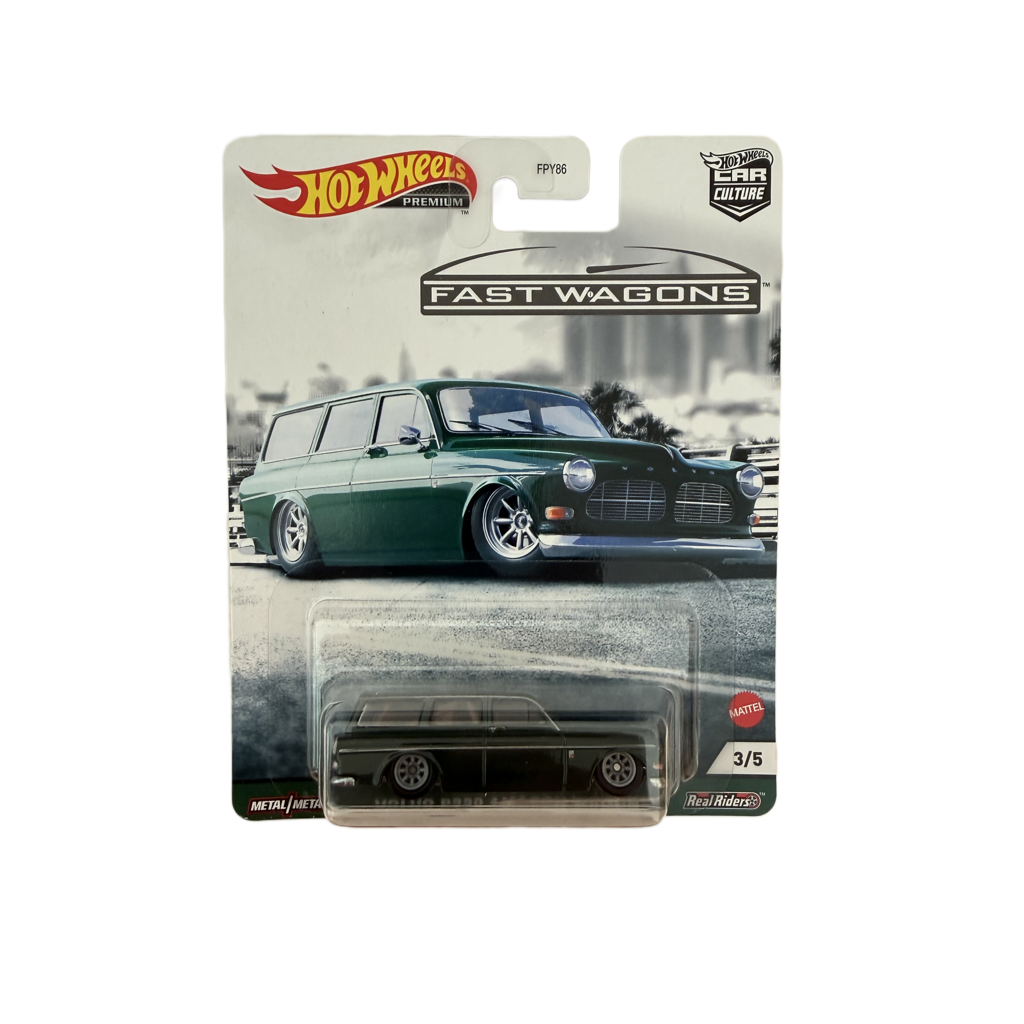 Hot Wheels Premium Fast Wagons Volvo P220 Amazon Wagon