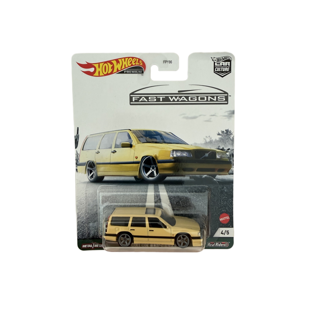 Hot Wheels Premium Fast Wagons Volvo 850 Estate Wagon