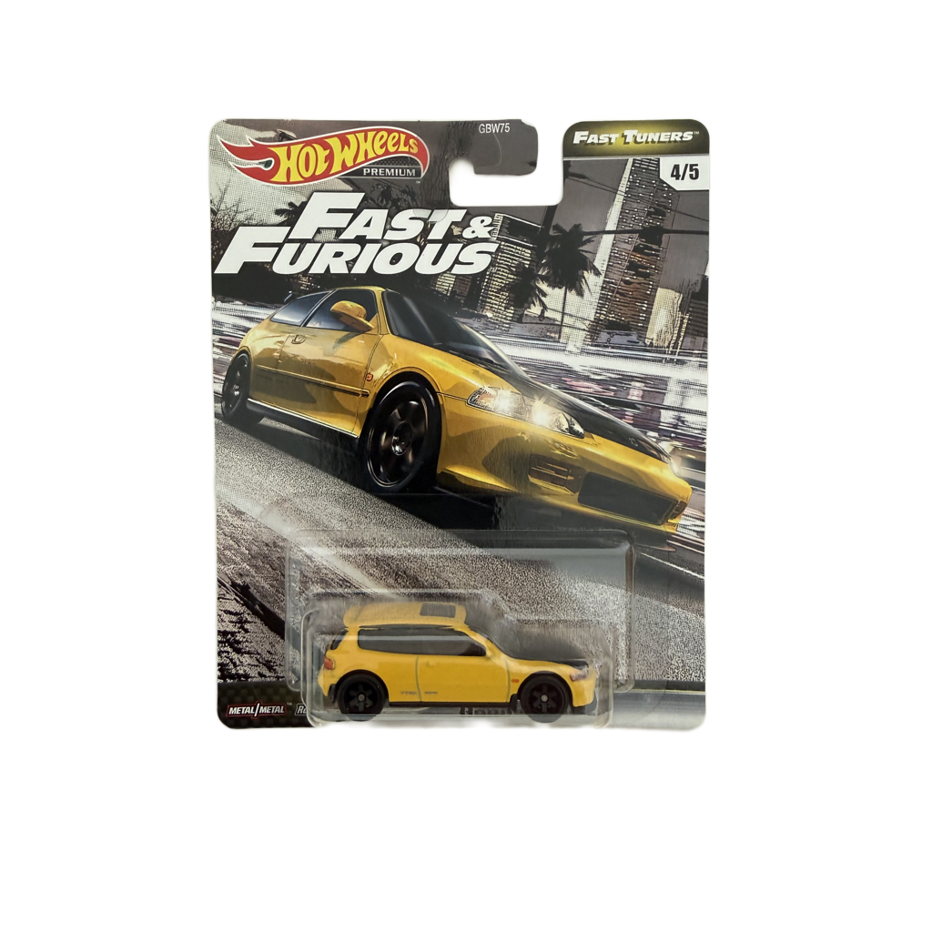 Hot Wheels Premium Fast Tuners Honda Civic EG