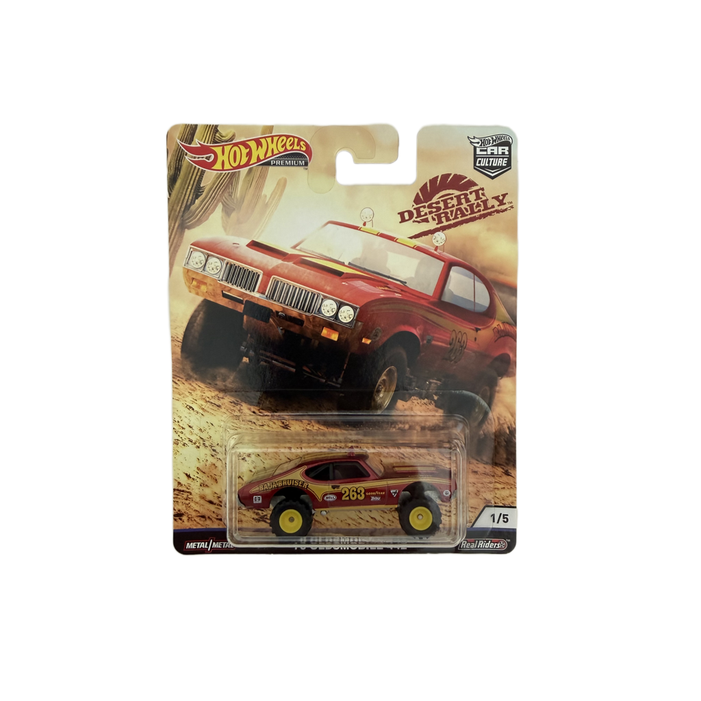 Hot Wheels Premium Desert Rally '70 Oldsmobile 442