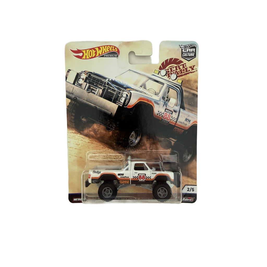 Hot Wheels Premium Desert Rally '80 Dodge Macho Power Wagon
