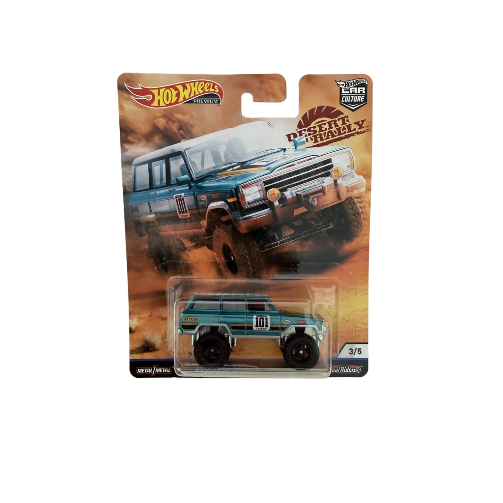 Hot Wheels Premium Desert Rally '88 Jeep Grand Wagoneer