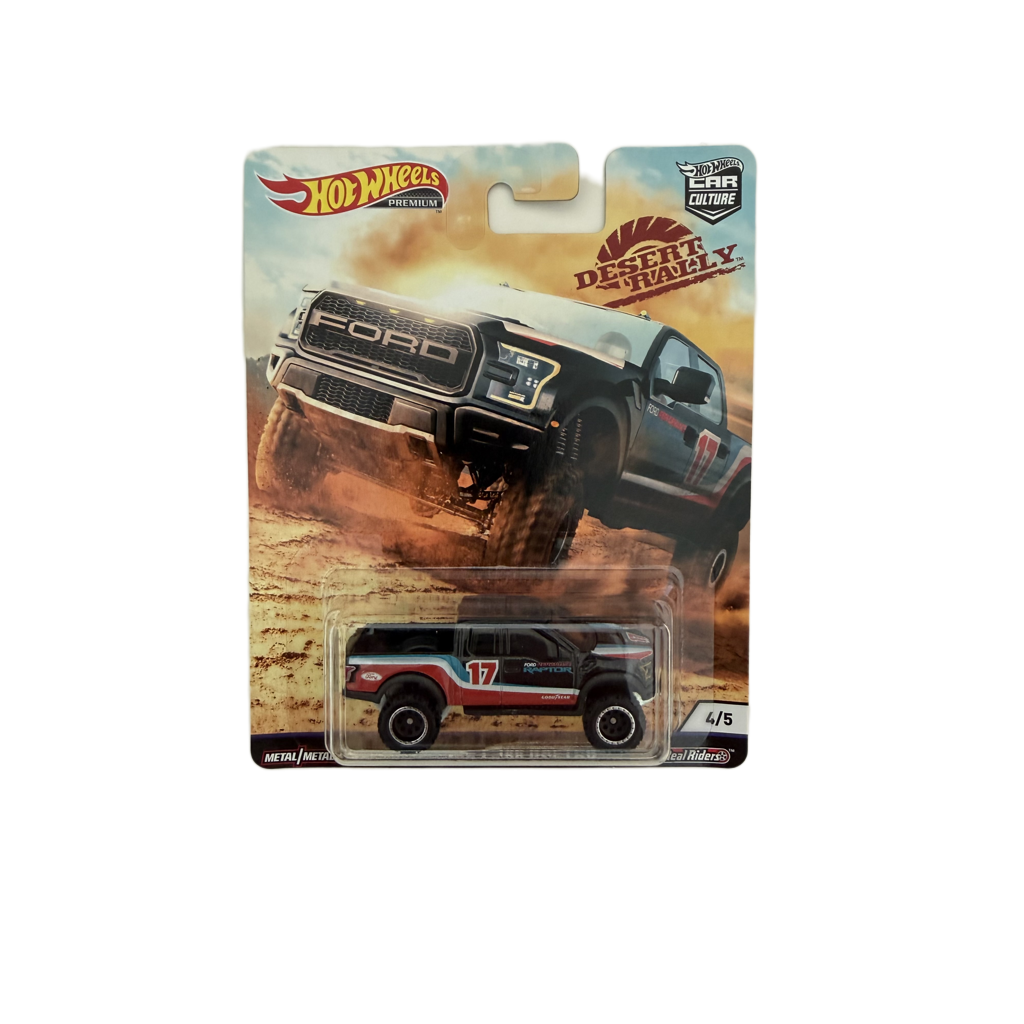 Hot Wheels Premium Desert Rally '17 Ford F-150 Raptor