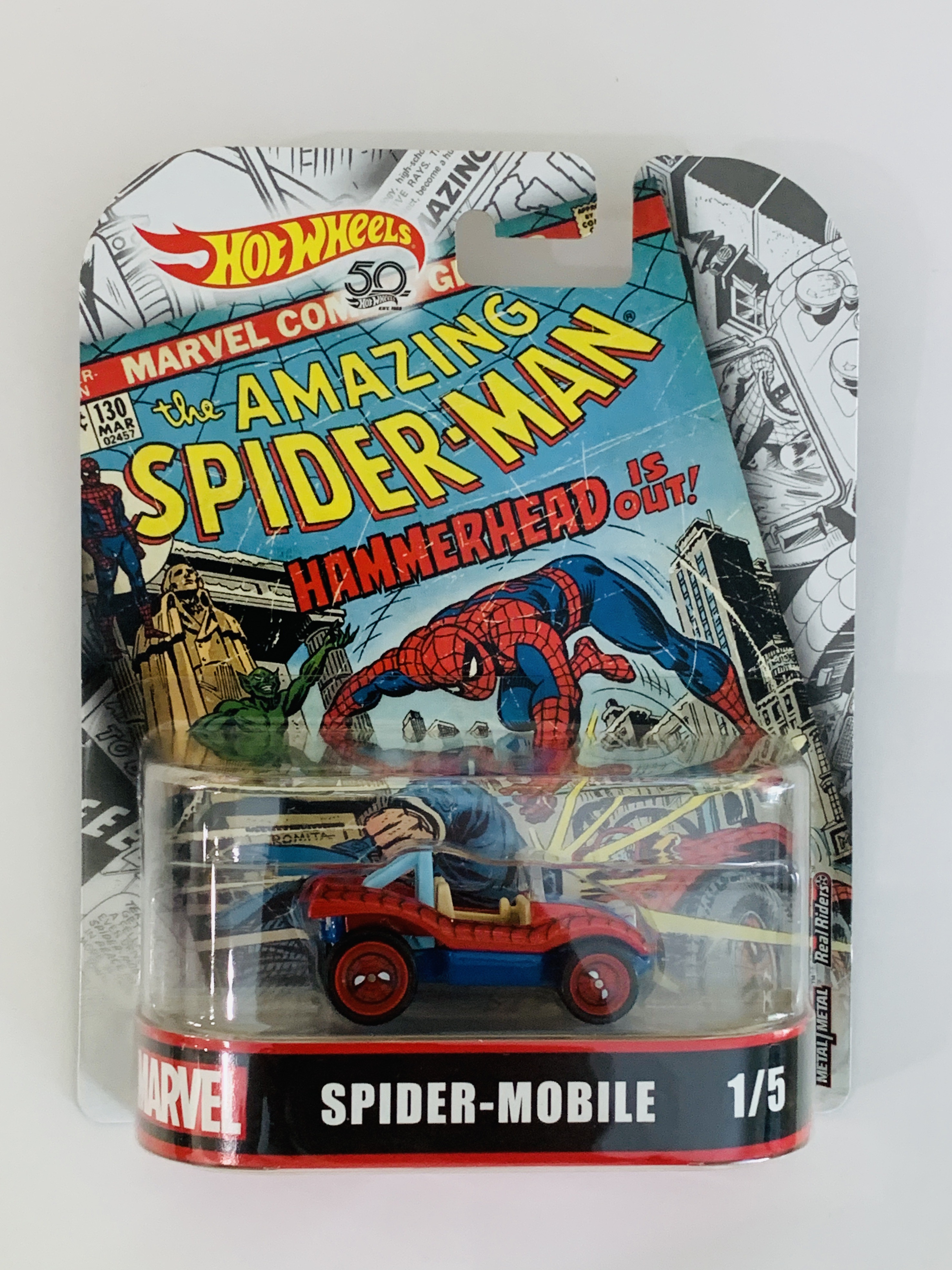 Hot Wheels Marvel The Amazing Spider-Man Spider-Mobile