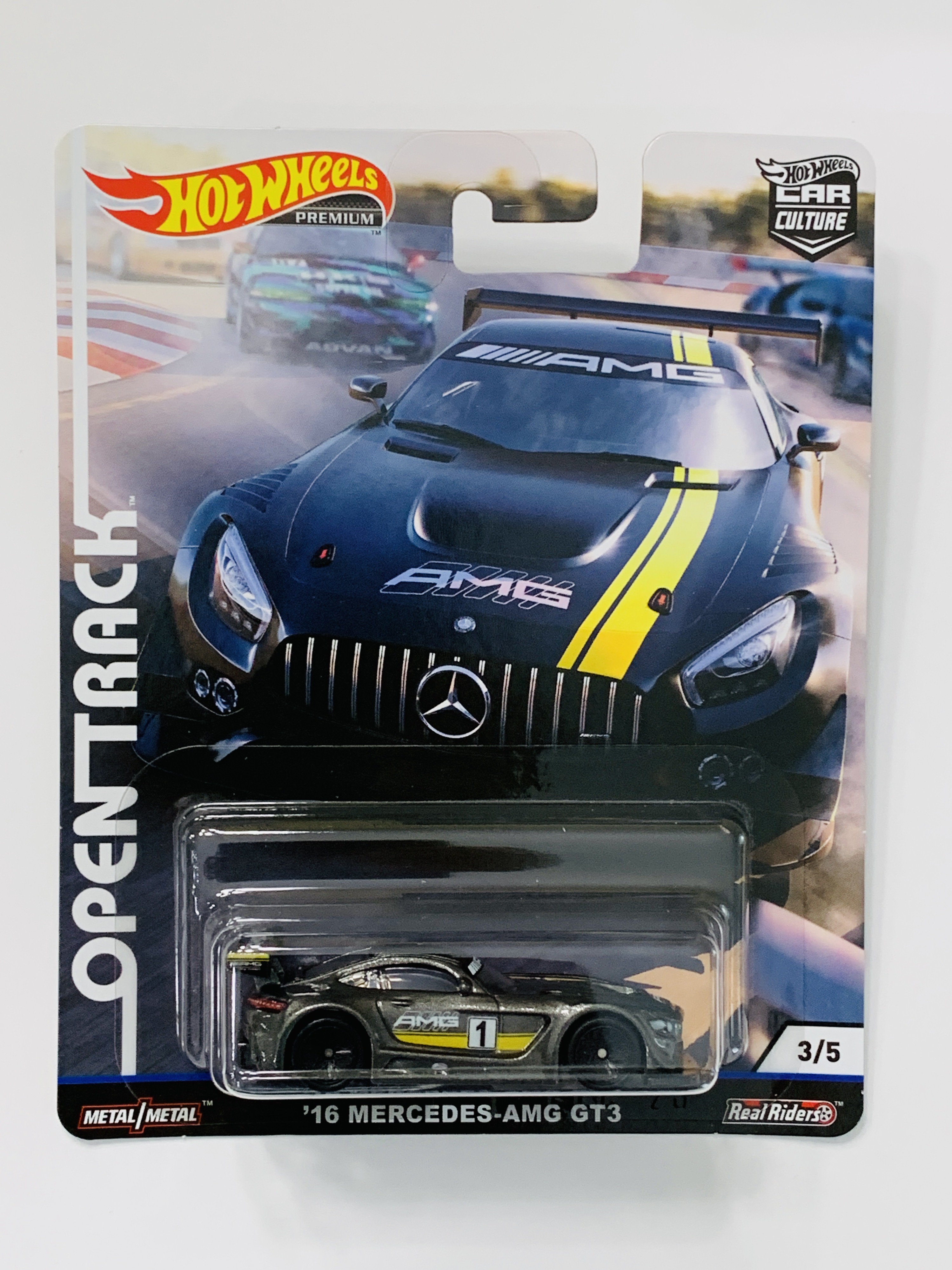 Hot Wheels Premium Car Culture Open Track '16 Mercedes-AMG GT3