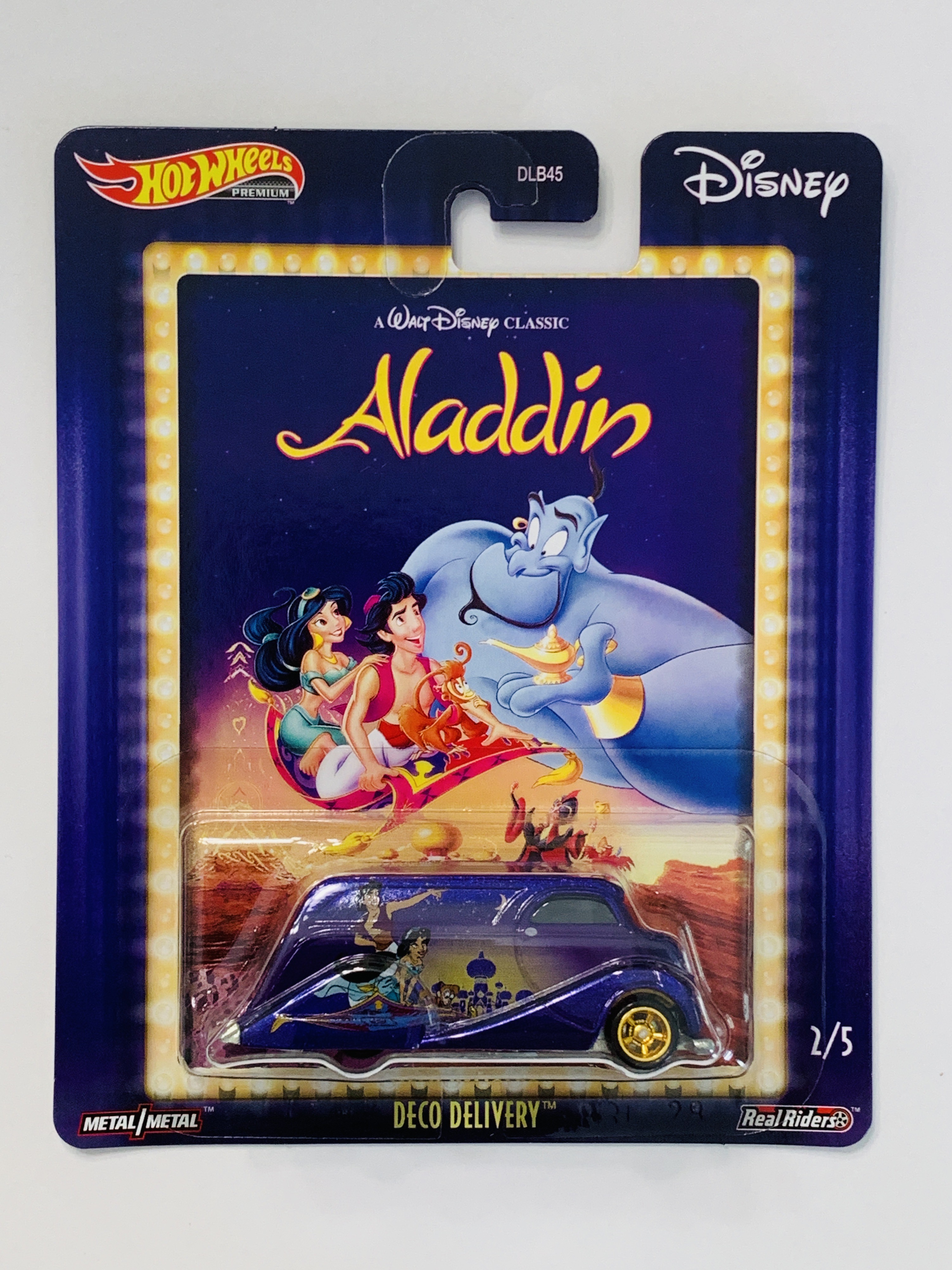 Hot Wheels Pop Culture Disney Classic - 2/5 Deco Delivery- Aladdin
