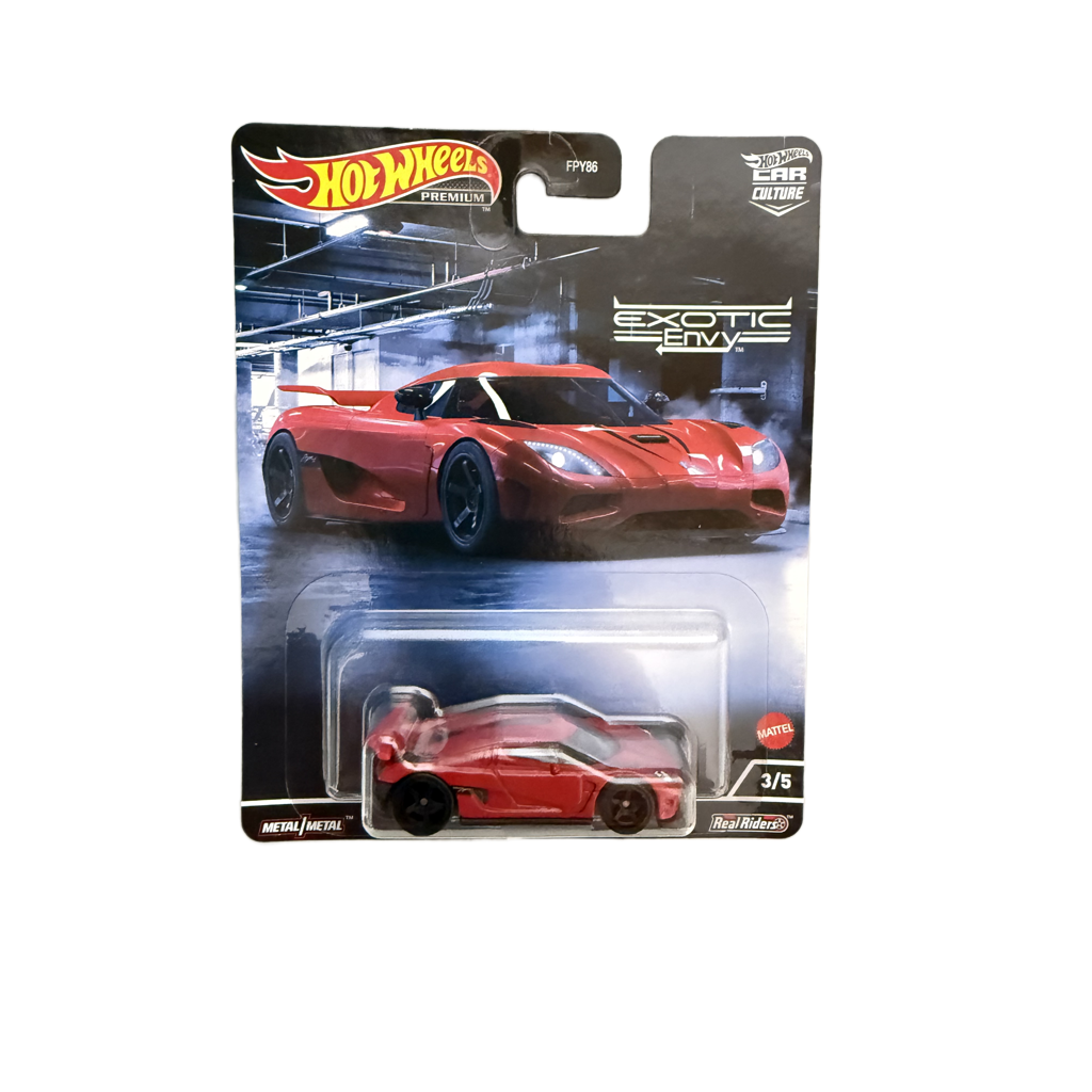 Hot Wheels Premium Exotic Envy Koenigsegg Agera R