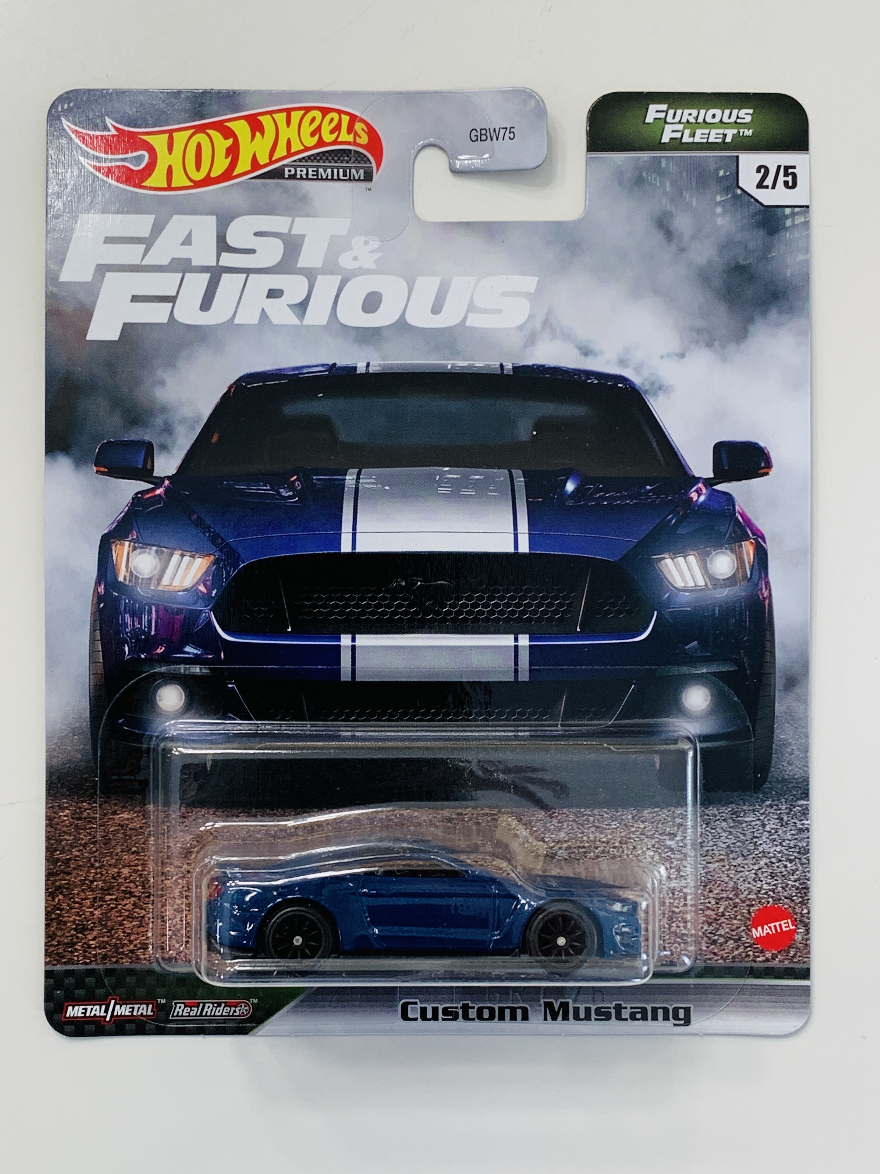 Hot Wheels Premium Fast & Furious Furious Fleet Custom Mustang