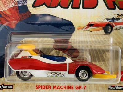 Hot Wheels Premium Marvel Spider Machine GP-7 1