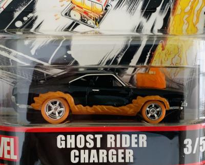 Hot Wheels 50th Anniversary Marvel Ghost Rider Charger 1