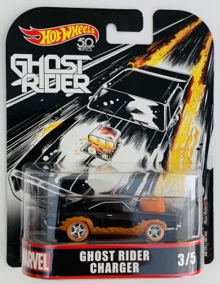 Hot Wheels 50th Anniversary Marvel Ghost Rider Charger