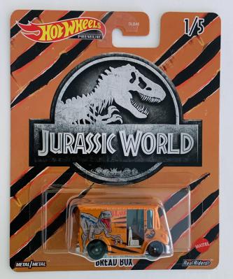 Hot Wheels Premium Jurassic World Bread Box