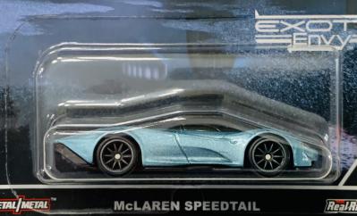 Hot Wheels Premium Exotic Envy McLaren Speedtail 1