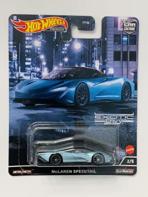 Hot Wheels Premium Exotic Envy McLaren Speedtail