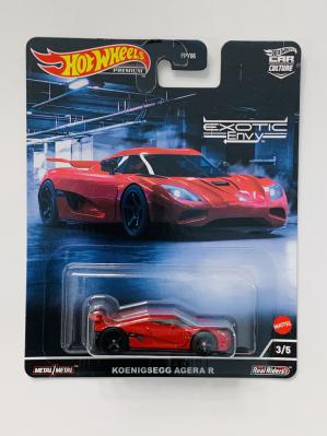 Hot Wheels Premium Exotic Envy Koenigsegg Agera R