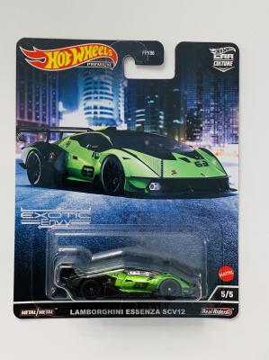 Hot Wheels Premium Exotic Envy Lamborghini Essenza SCV12