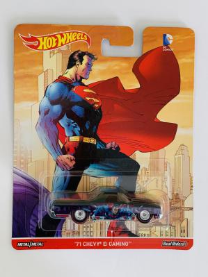 Hot-Wheels-DC-Comics-Superman--71-Chevy-El-Camino