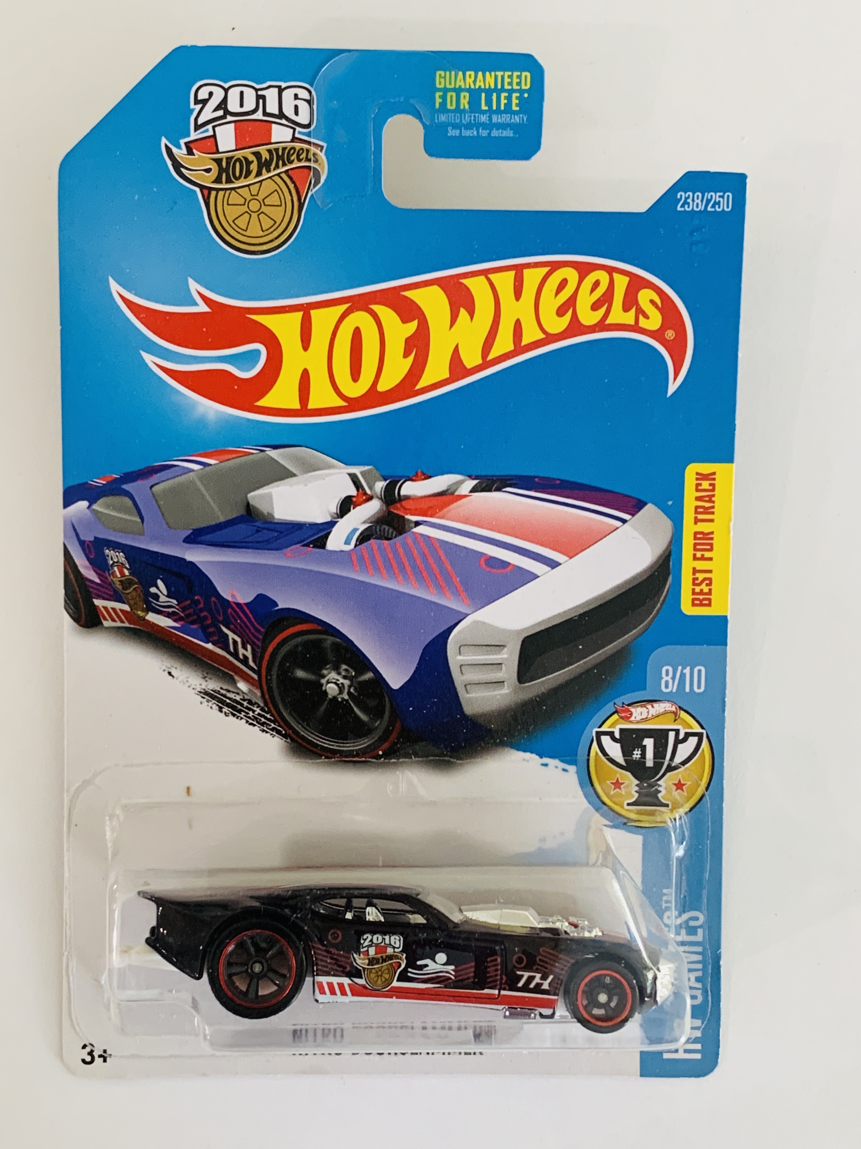 Hot Wheels #238 Nitro Doorslammer Super Treasure Hunt