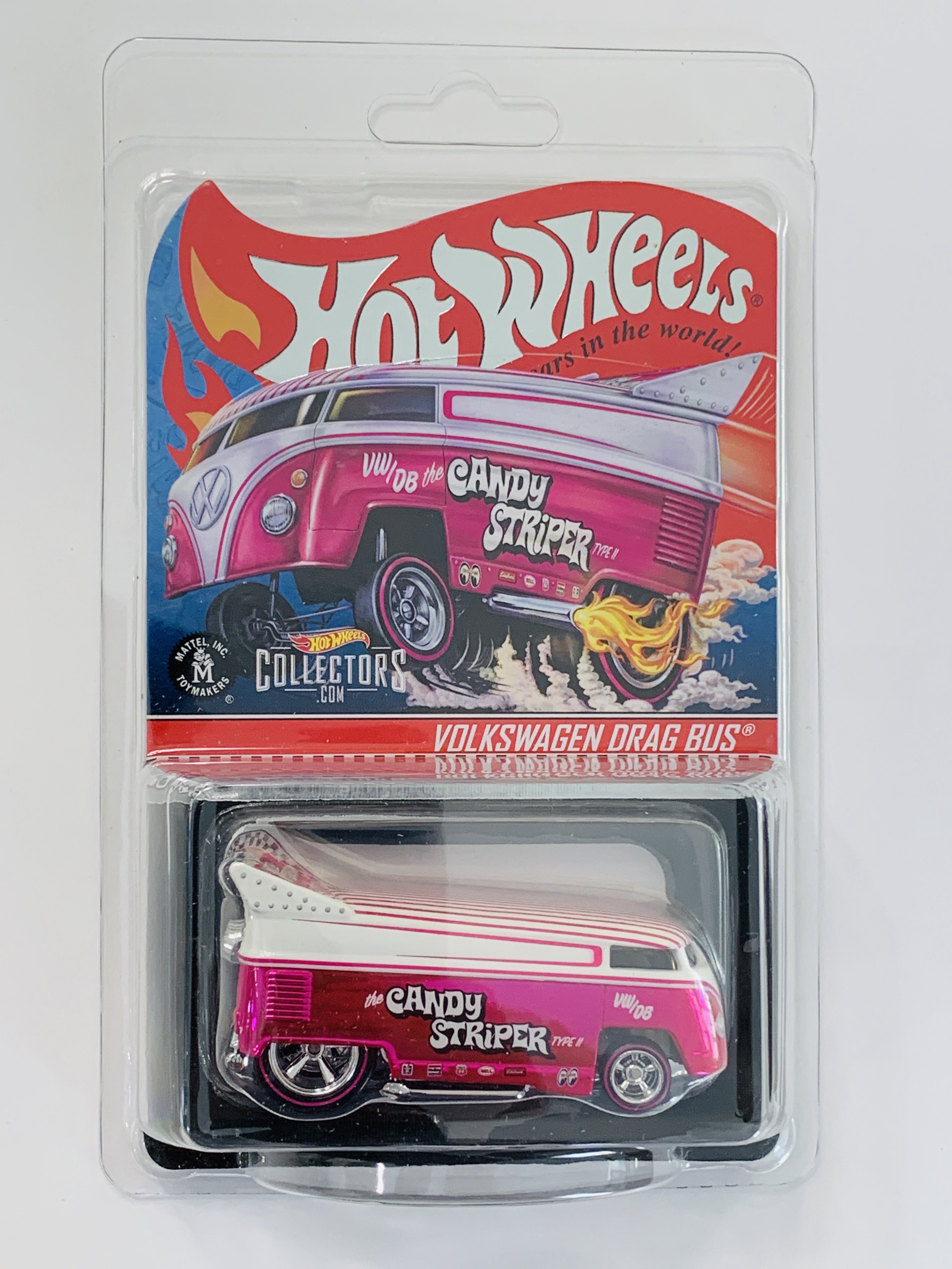 Hot Wheels Redline Club Candy Striper Volkswagen Drag Bus - 16282/20000