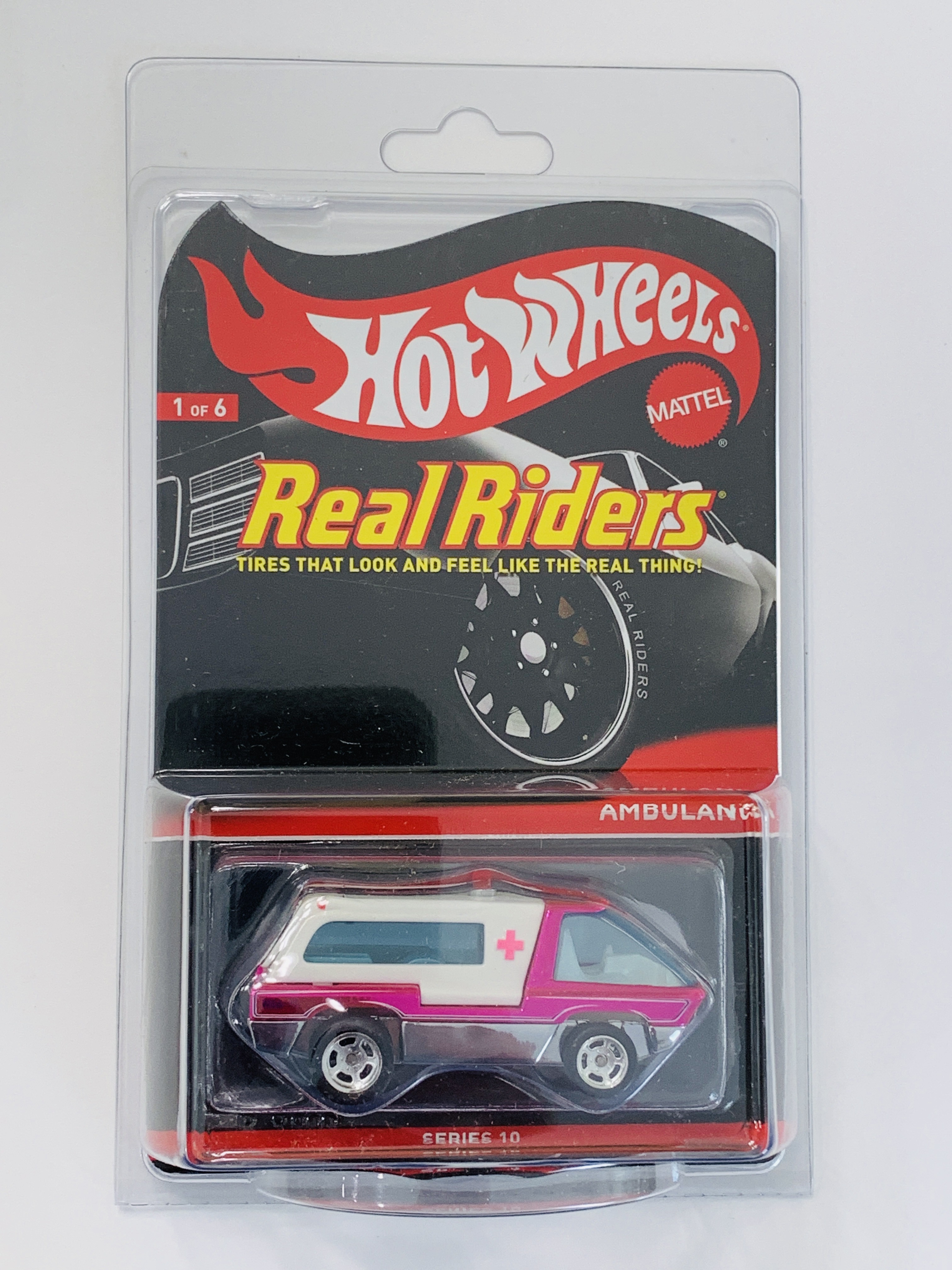Hot Wheels Redline Club Real Riders Ambulance - 3147/4000