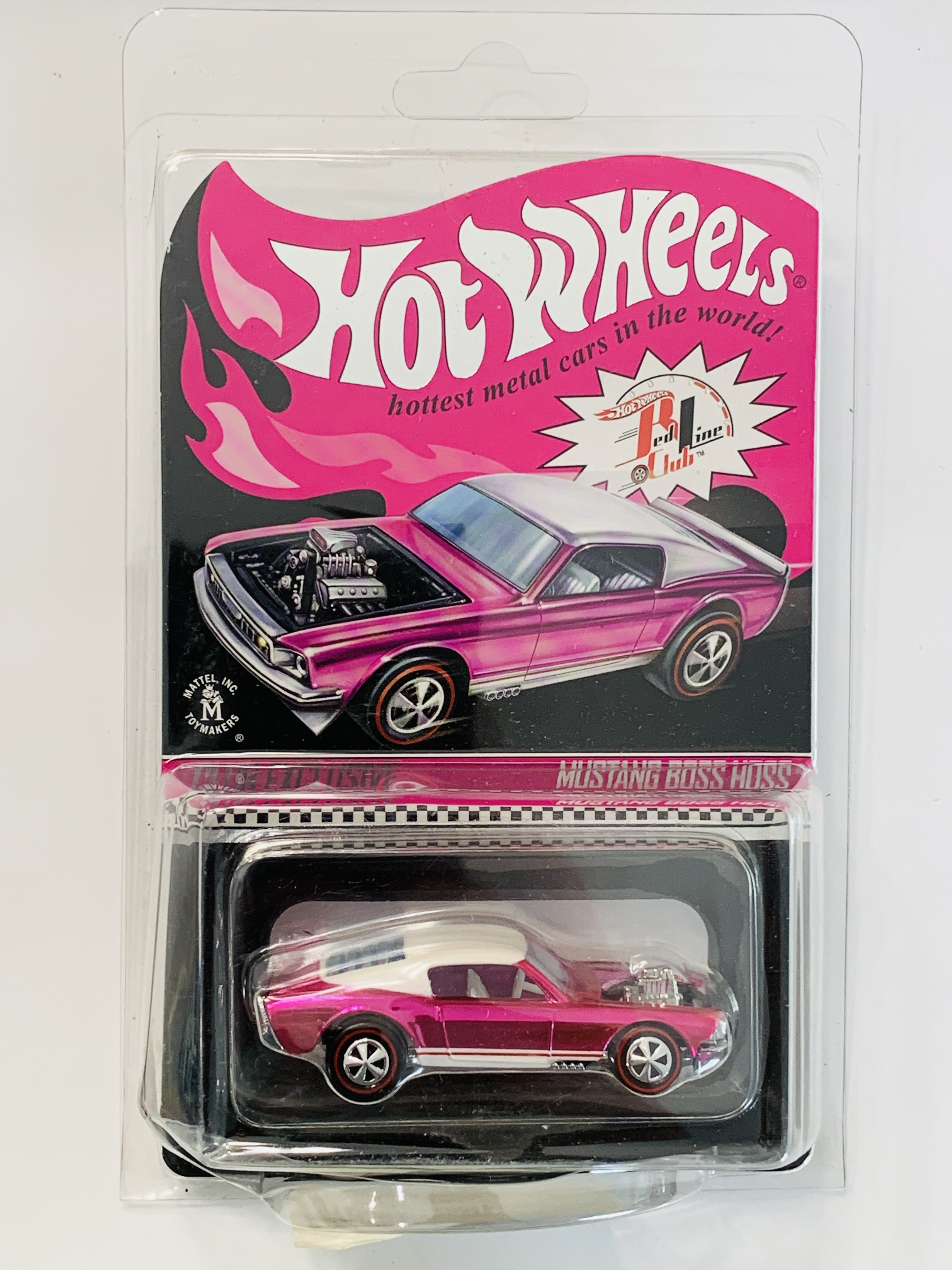 Hot Wheels Redline Club Exclusive Mustang Boss Hoss Pink Party Car
