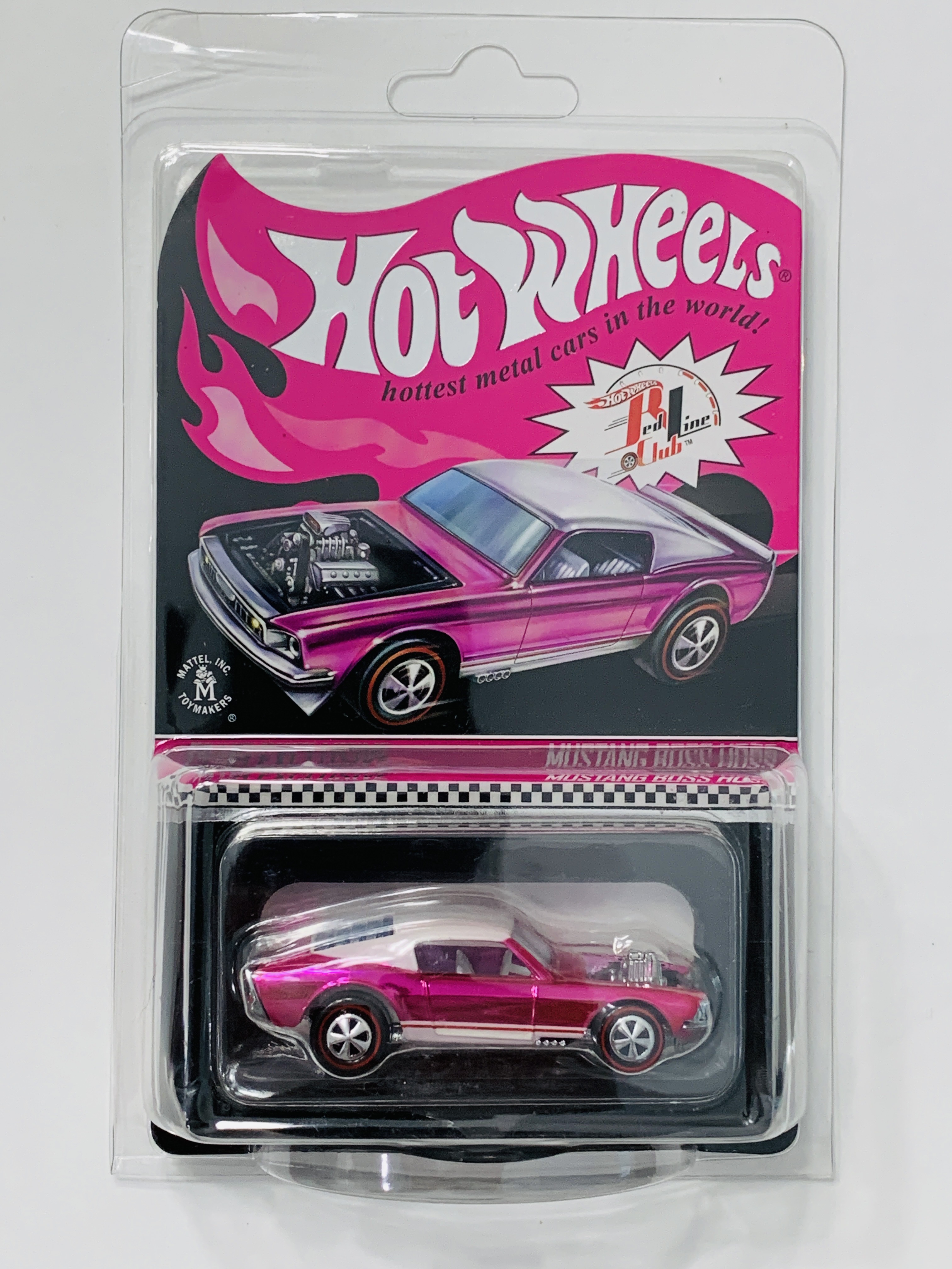 Hot Wheels Redline Club Exclusive Mustang Boss Hoss - Hot Pink