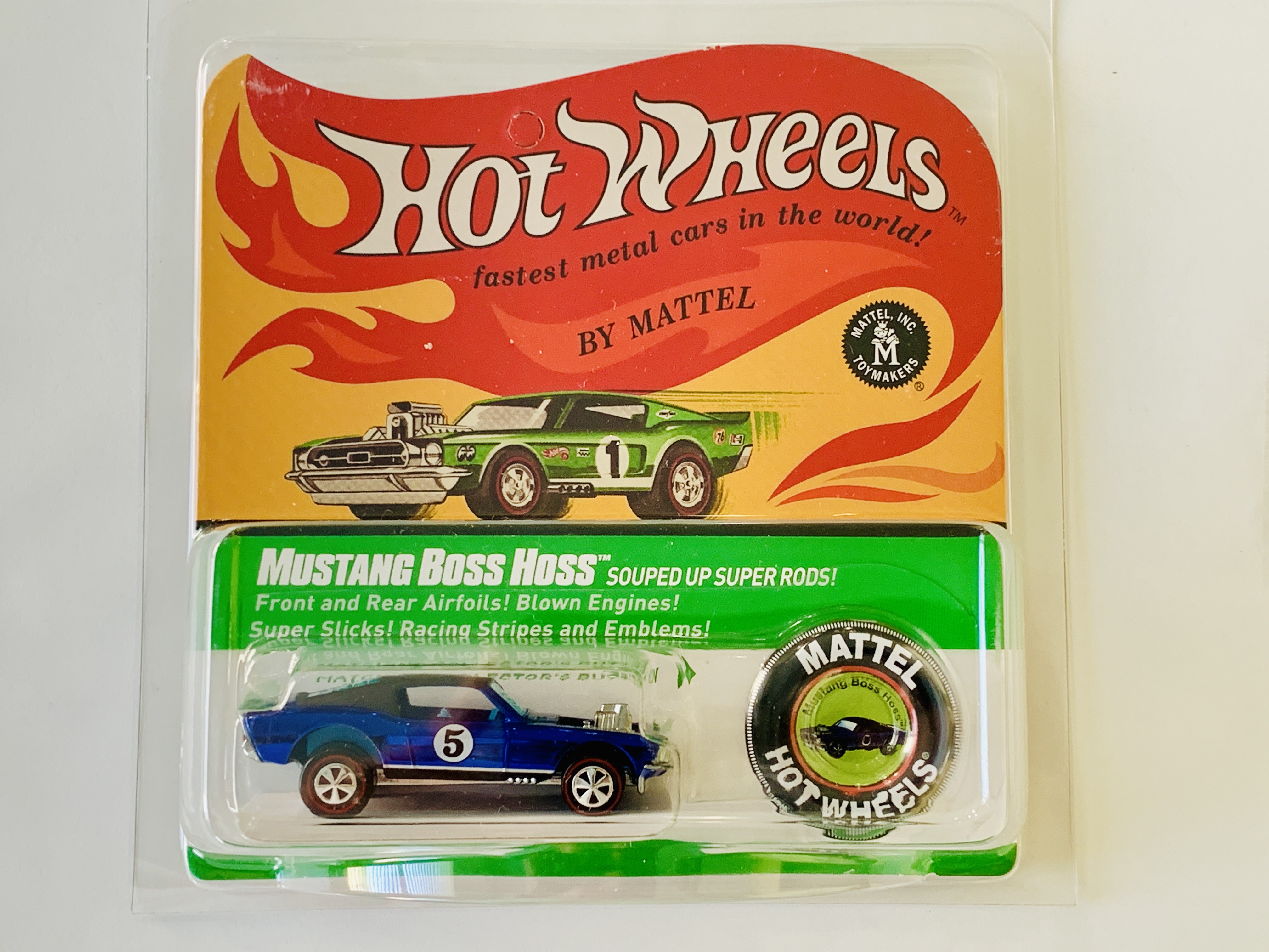 spansk eksplosion fokus Hot Wheels Redline Club The Spoilers Mustang Boss Hoss - 6217/8000