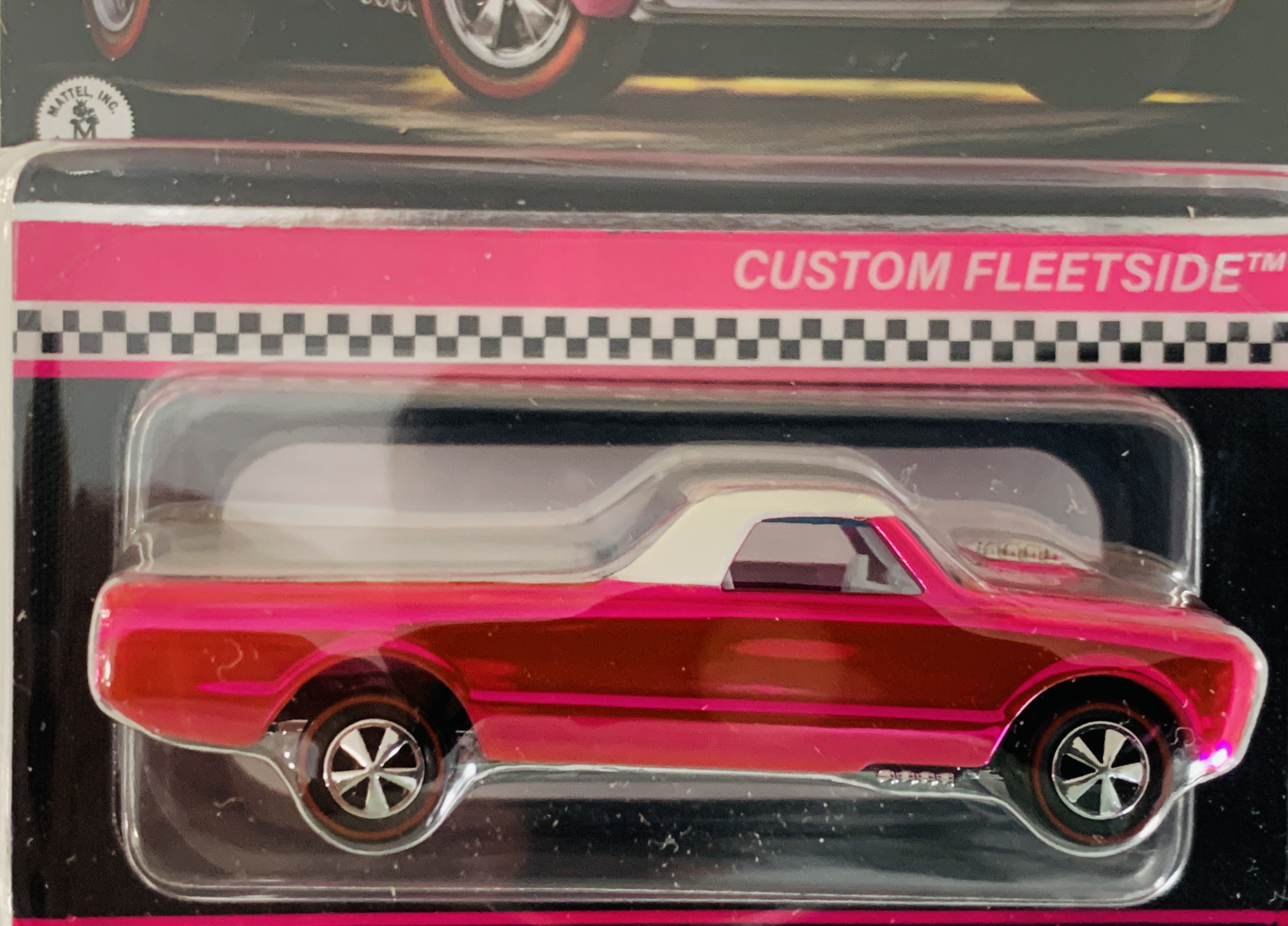 Hot Wheels Redline Club Custom Fleetside - Hot Pink