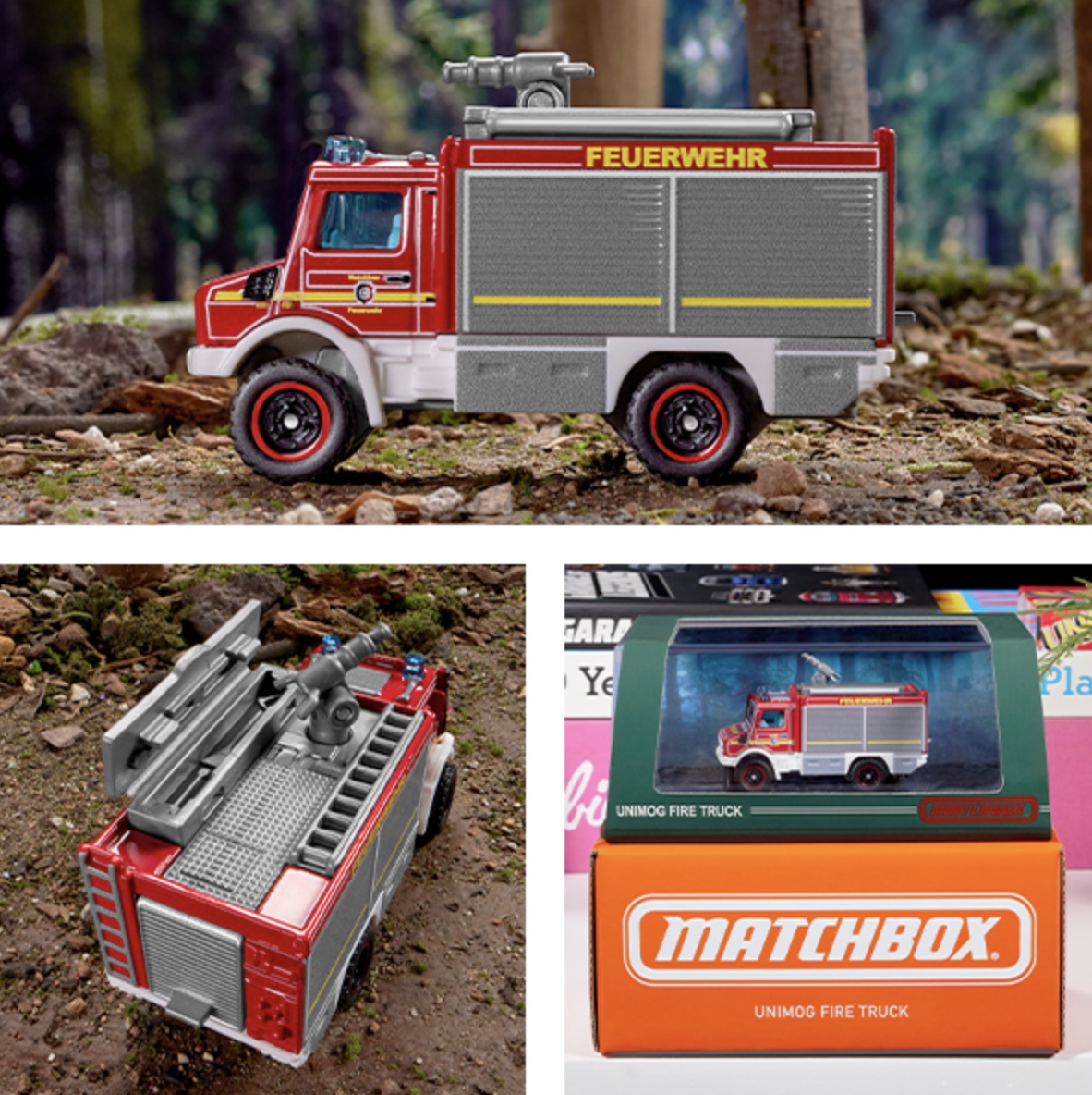 Matchbox Collectors Unimog Fire Truck
