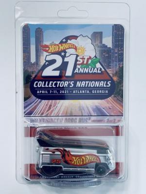 Hot Wheels 21st Collectors Nationals Volkswagen Drag Bus 2851/4000