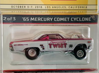 Hot Wheels 32nd Collectors Convention '65 Mercury Comet Cyclone - 1009/6000 1