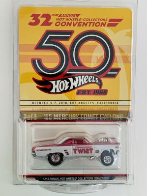 Hot Wheels 32nd Collectors Convention '65 Mercury Comet Cyclone - 1009/6000