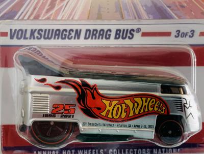 Hot Wheels 21st Collector's Nationals Volkswagen Drag Bus - 3308/4000 1