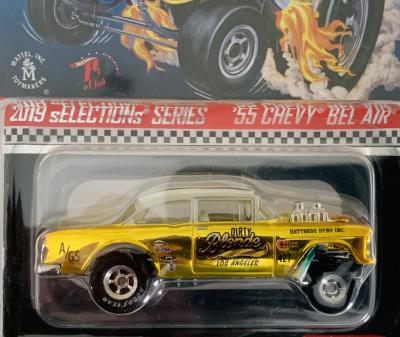 Hot Wheels Redline Club Selections '55 Chevy Bel Air Gasser Dirty Blonde 1