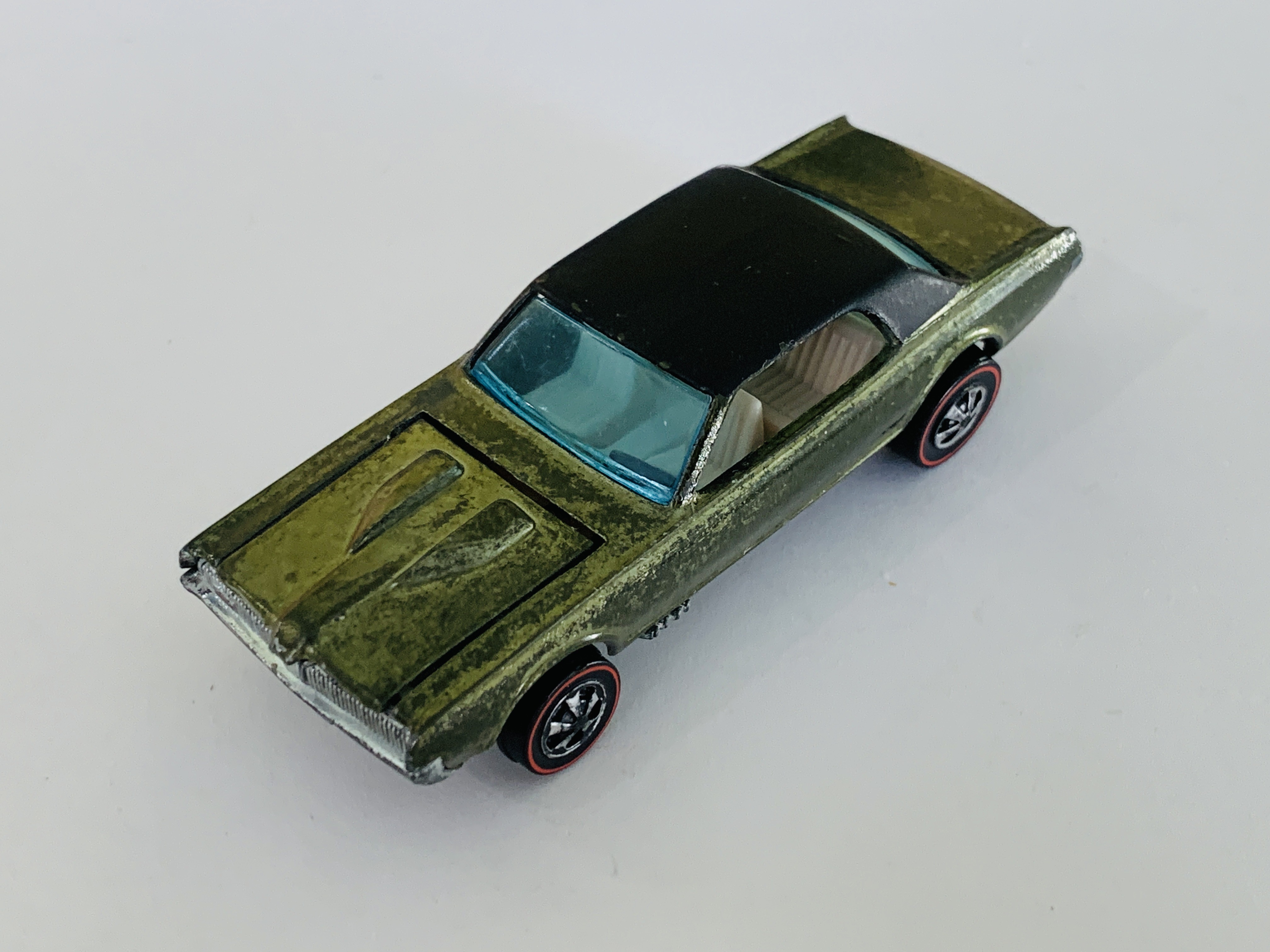 Hot Wheels Redline Custom Cougar - Olive