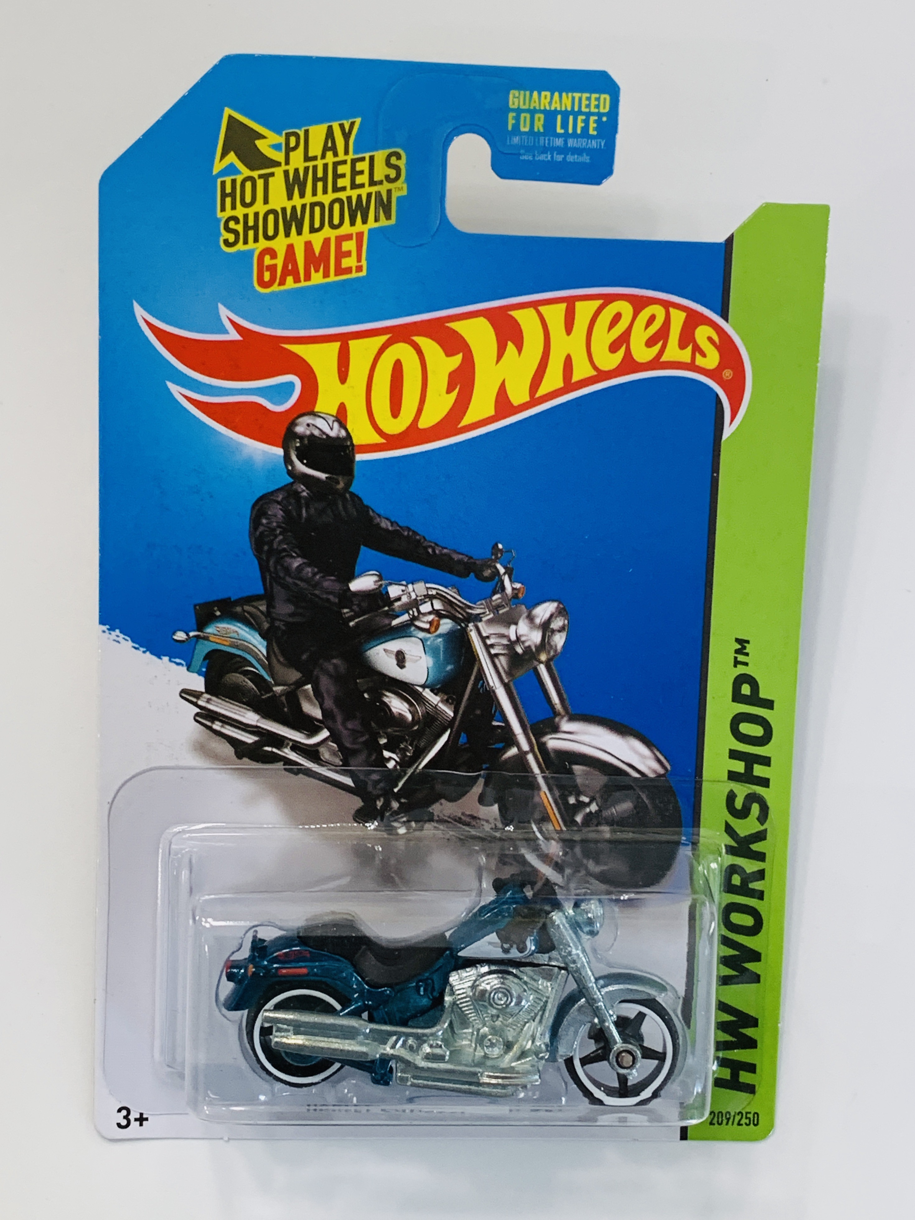 Hot Wheels Super Treasure Hunt #209 Harley-Davidson Fat Boy
