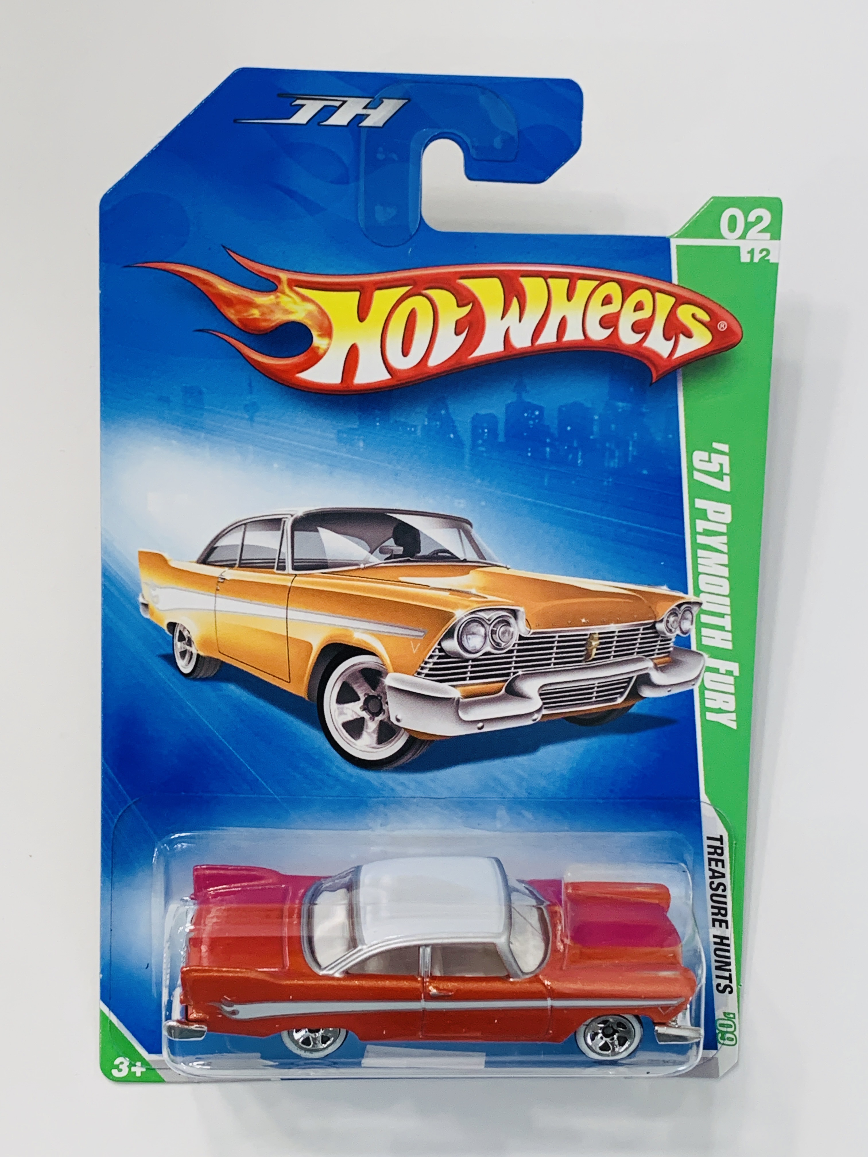 Hot Wheels #044 '57 Plymouth Fury Treasure Hunt