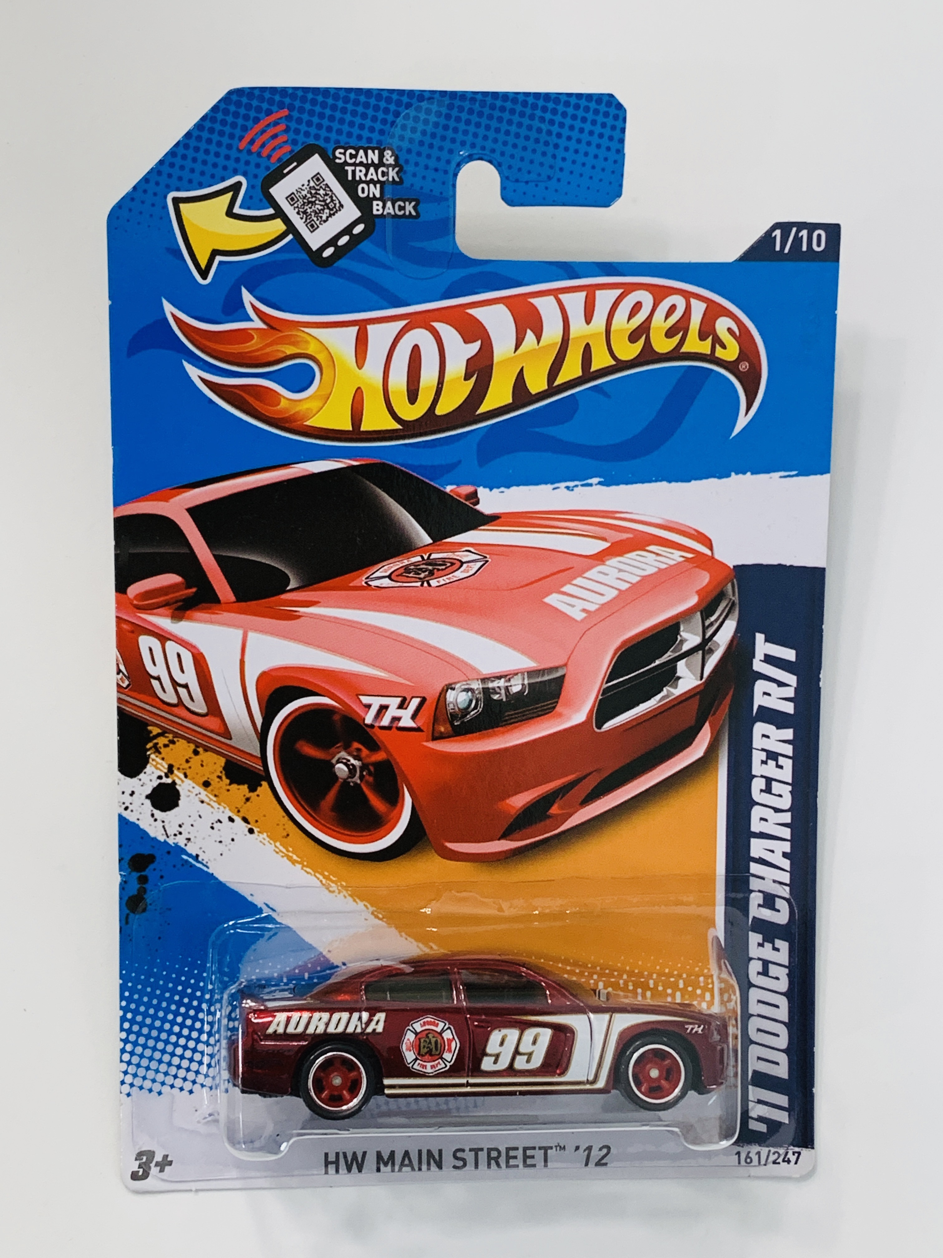 Hot Wheels #161 '11 Dodge Charger Super Treasure Hunt