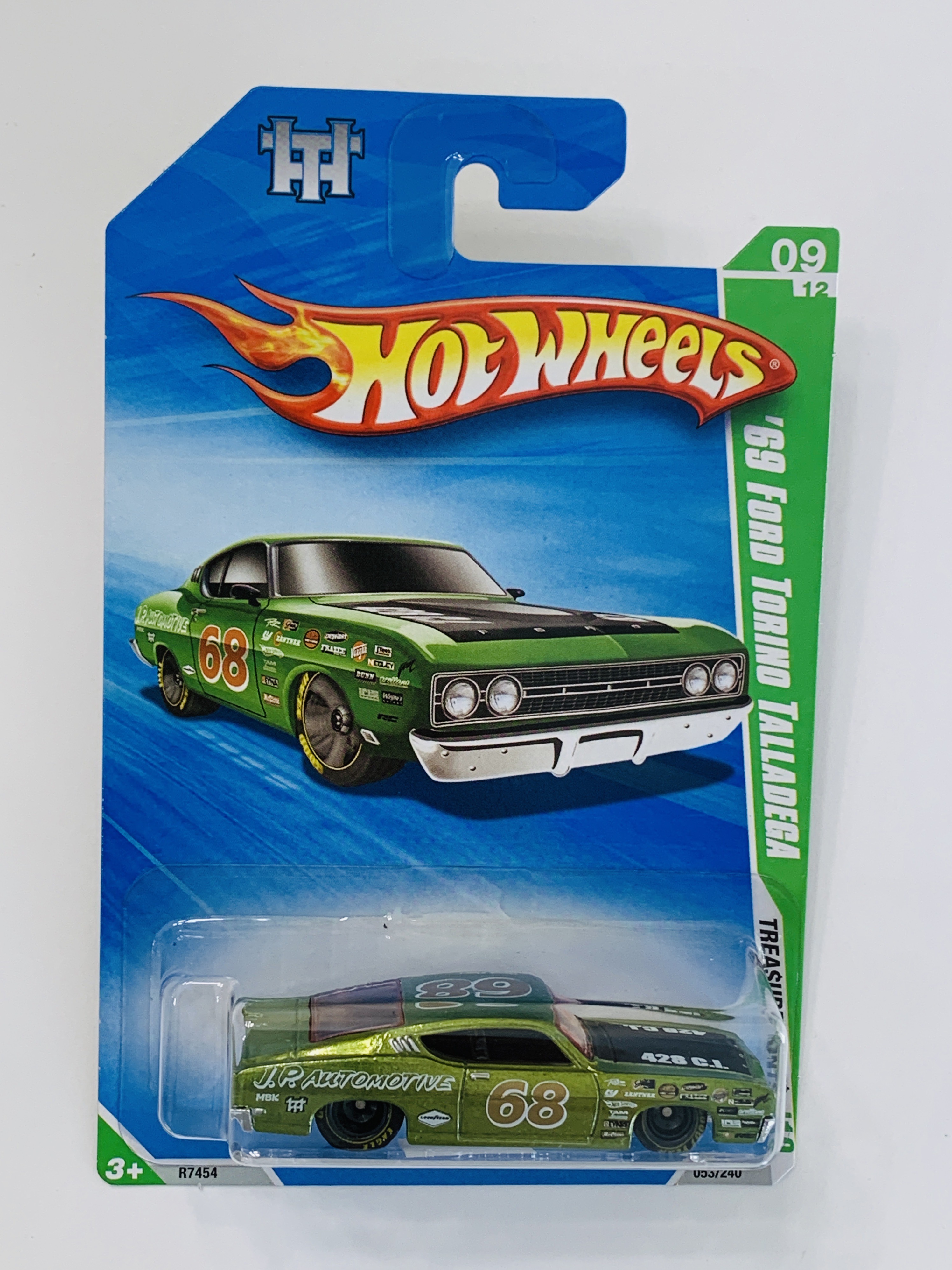 Hot Wheels #053 '69 Ford Torino Talladega Super Treasure Hunt