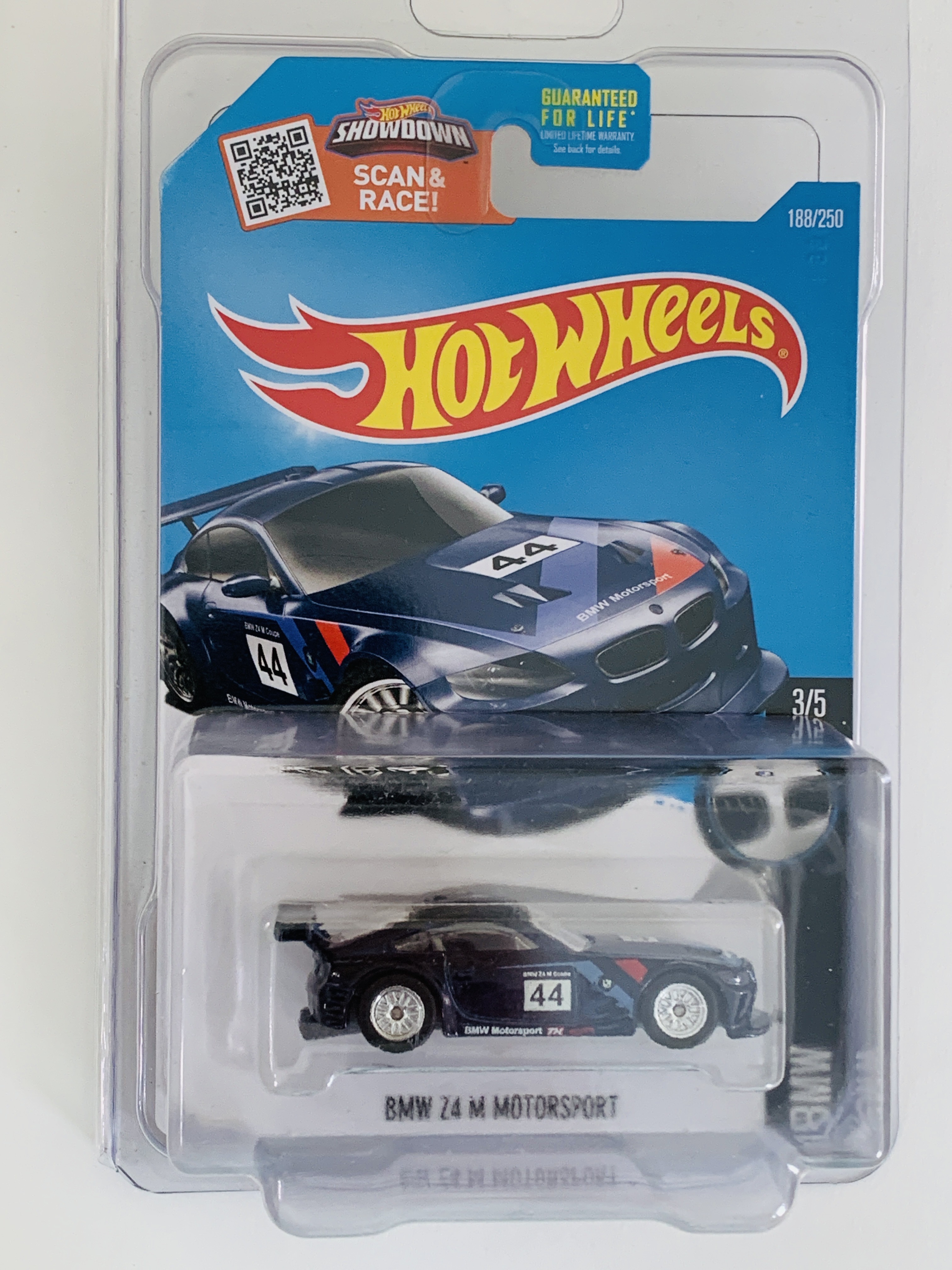 Hot Wheels #188 BMW Z4 M Motorsport Super Treasure Hunt