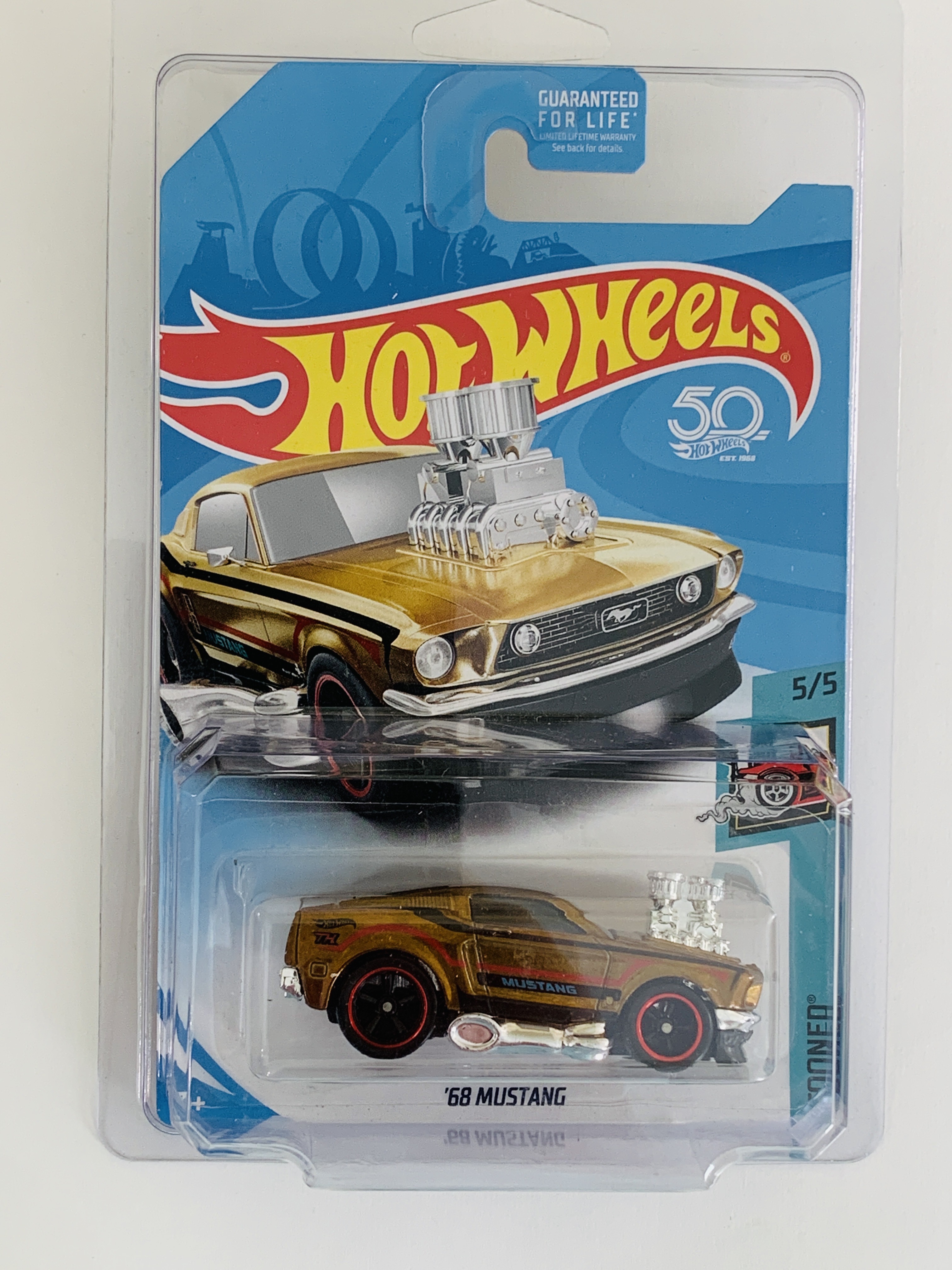 Hot Wheels '68 Mustang Super Treasure Hunt