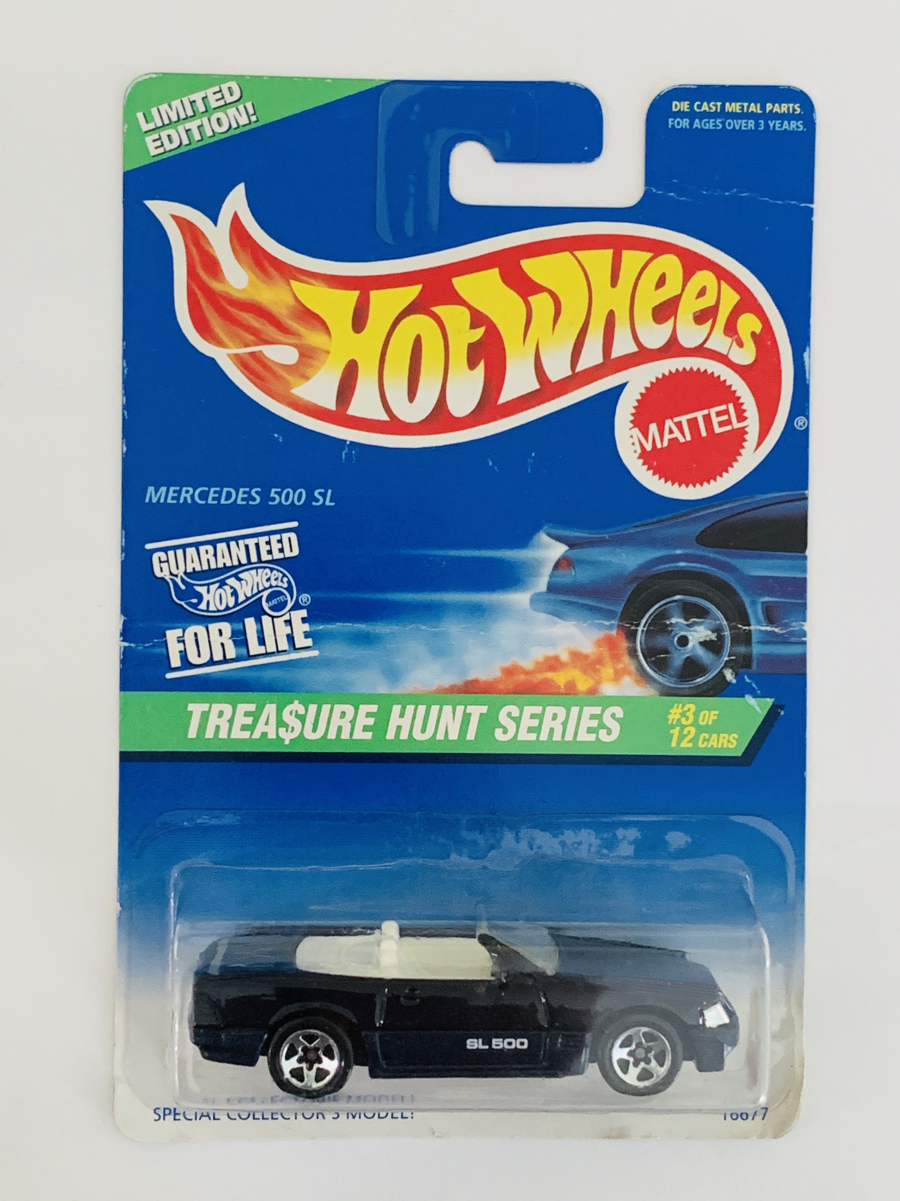 Hot Wheels #580 Mercedes 500 SL Treasure Hunt