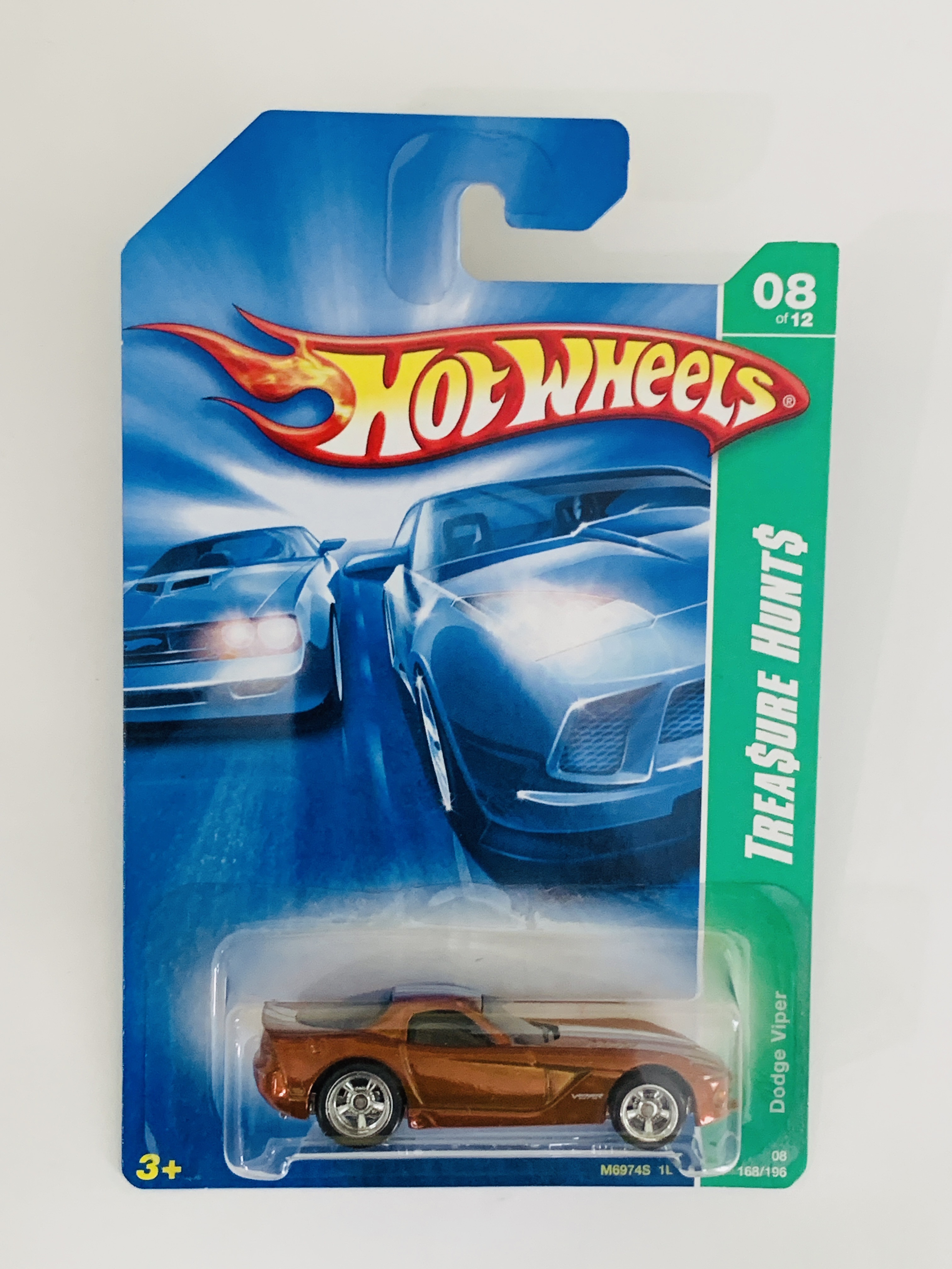 Hot Wheels #168 Dodge Viper Super Treasure Hunt